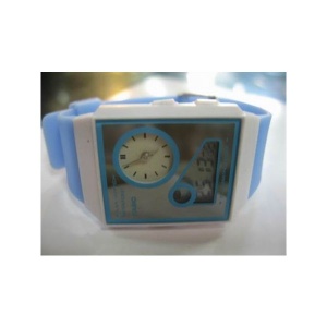 CASIO FILM BIRU MUDA